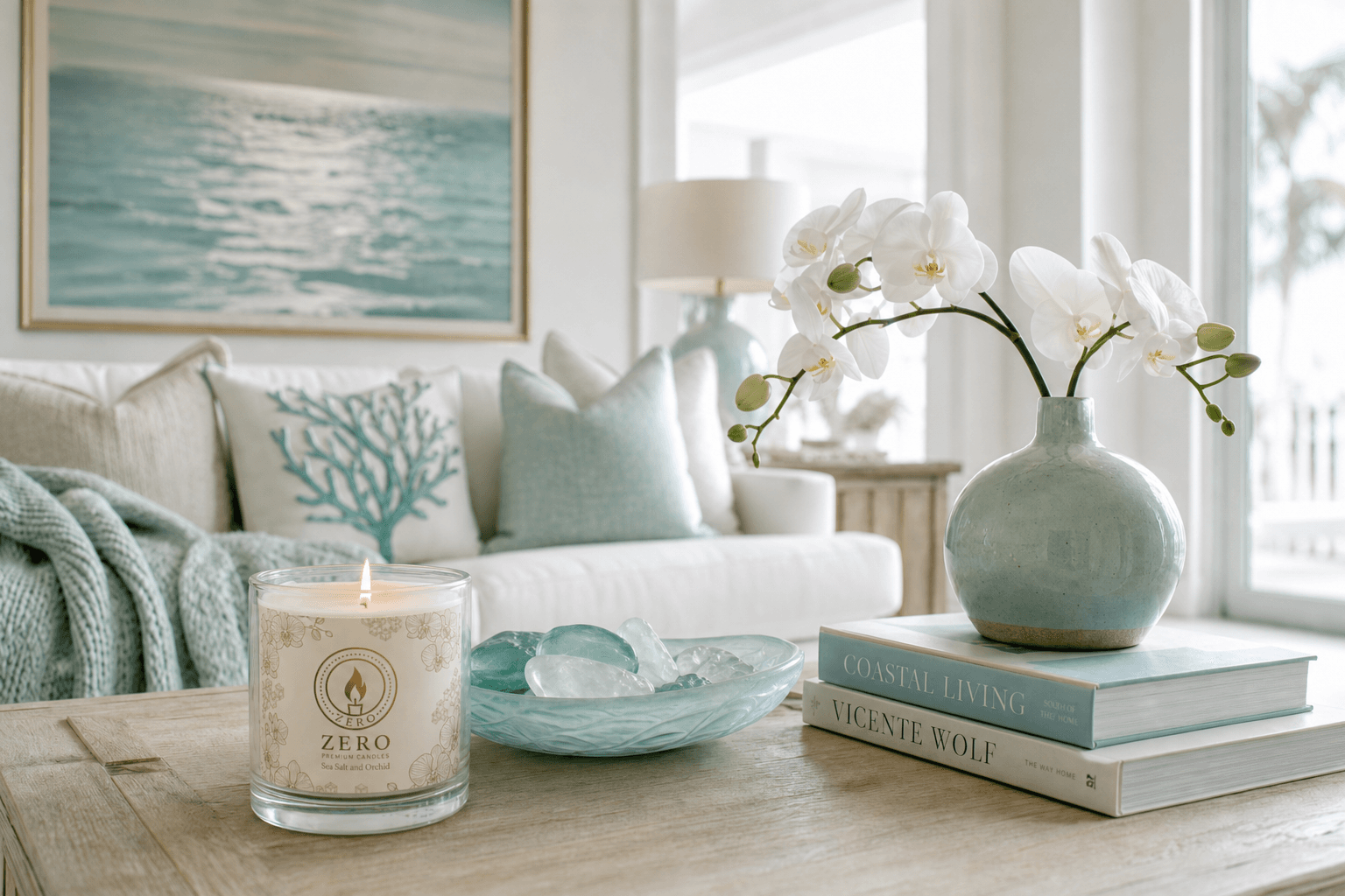 Sea Salt and Orchid
