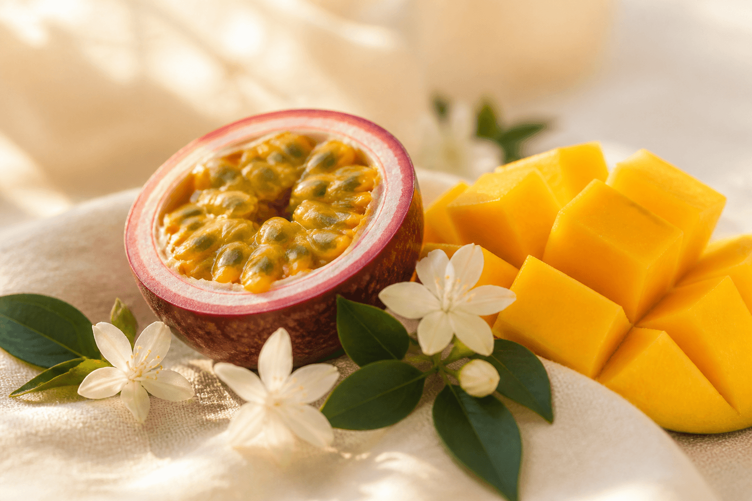 Peppered Passionfruit scent notes